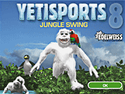 Yetisports 8 (Jungle Swing), Ети спорт 8 Прыжки в джунглях