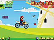 Марио - мотоциклист