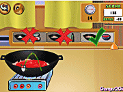 Игра Школа поваров: спагетти с тунцом
