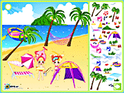 Игра Переделки на пляже