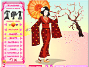 Японские одевалки: кимоно