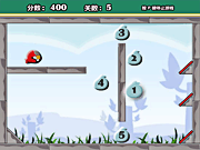 Игра Прыгающие шарики Angry Birds