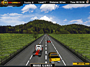 Игра 3D гонка на грузовике