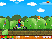 Игра Весёлая гонка Марио