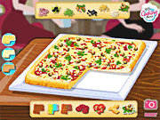 Игра Квадратная пицца