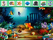 Игра Подводные рыбы - скрытые объекты