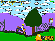Игра Гомер на квадроцикле