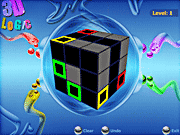 Игра 3Д логический куб