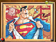 Игра Собери плитку с Суперменом